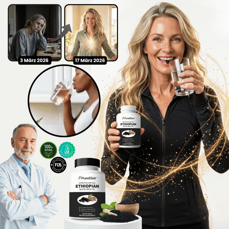 PureElixir™ | Nahrungsergänzungskapseln mit äthiopischem Schwarzkümmelöl